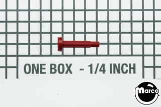 Rollover button 5/16 inch dia red 03-7262