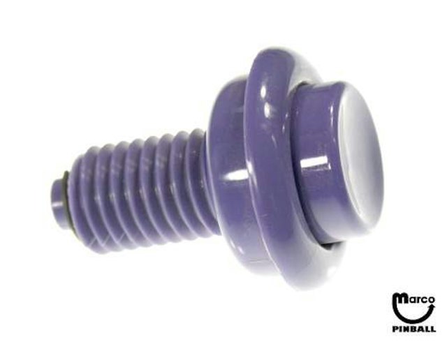 Pushbutton 1-3/8 inch purple