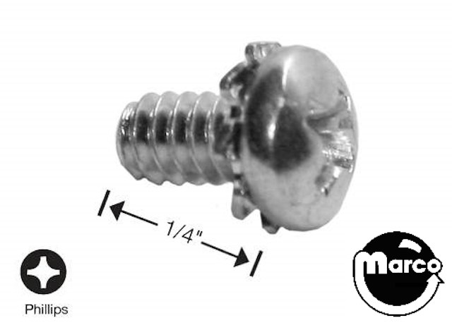 Machine Screw 6-32 x 1/4" p-ph-sems 232-5200-00 SC00100-02