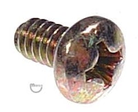 Machine Screw 6-32 x 1/4" p-ph-s-yellow