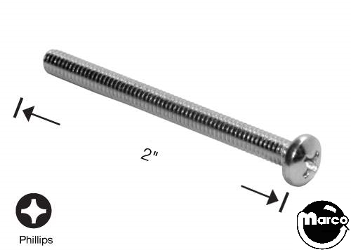 Machine Screw 6-32 x 2 inch p-ph 237-5513-00