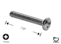 Machine Screw 6-32 x 7/8" p-rh
