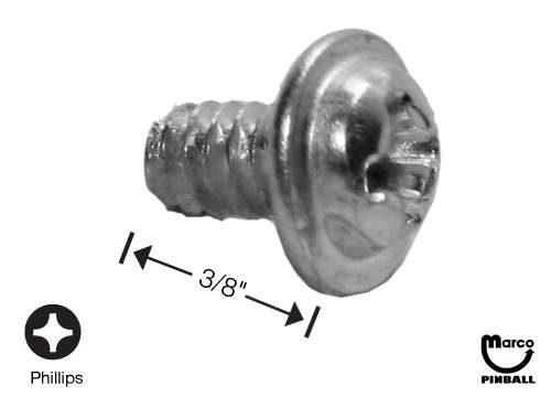 Machine Screw 6-32 x 1/4" p-rwh