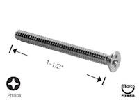 Machine Screw 6-32 x 1-1/2" p-flh