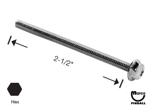 4006-01113-40 - Machine Screw 6-32 x 2-1/2