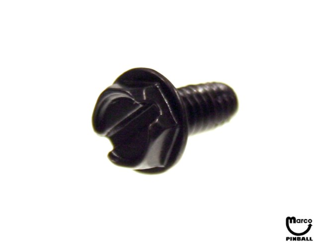 Machine Screw 8-32 x 3/8 inch sl-hwh tcs black
