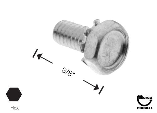 Machine Screw 8-32 x 3/8" pl-hh-s FA-69