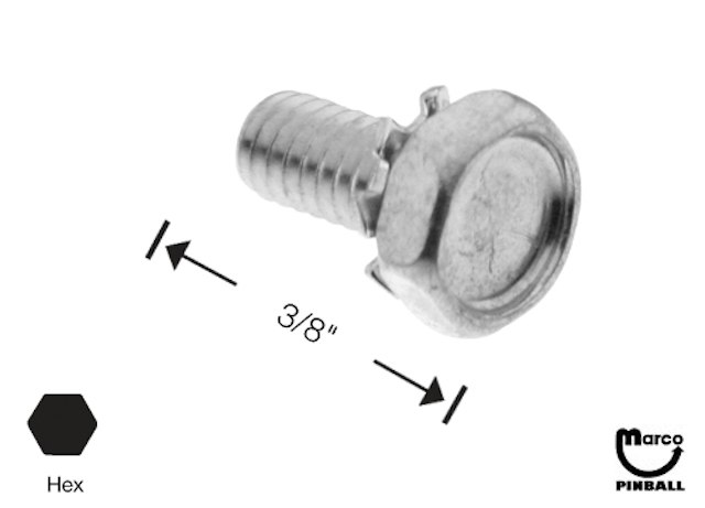 Machine Screw 8-32 x 3/8" pl-hh-s FA-69