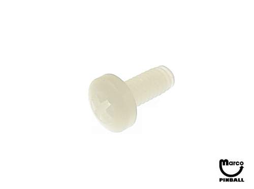 Machine Screw 8-32 x 3/8 inch p-ph plastic