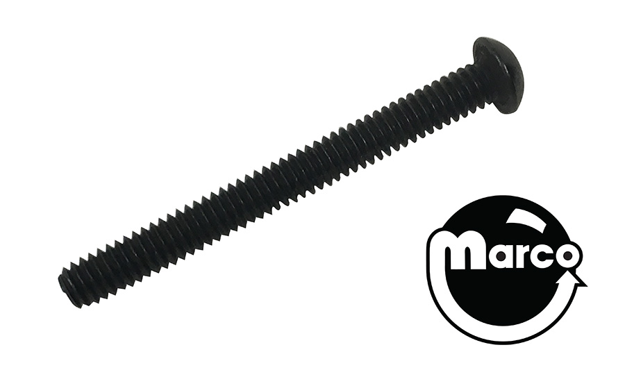 Machine Screw 1/4-20 x 2-1/2 inch button