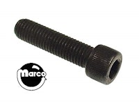 Cap screw - 1/4-28 x 1 inch socket head black