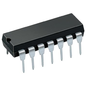 IC - 14 pin DIP 2 input pos. AND gate MC14081 CD4081