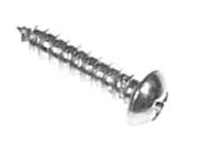 Sheet Metal Screw No.4 x 1/2 inch pop bumper cap