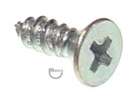 Sheet Metal Screw #4 x 3/8" p-flh