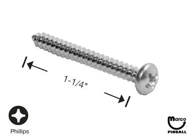 Sheet Metal Screw #6 x 1-1/4 inch p-ph-a