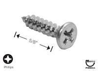 Sheet Metal Screw #6 x 5/8" p-flh-a