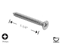 Sheet Metal Screw #6 x 1-1/4 inch p-flh-a