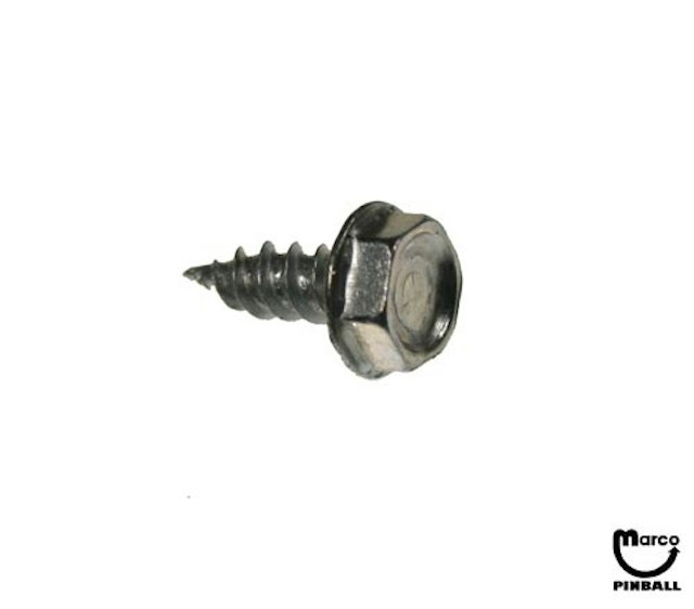 Sheet Metal Screw #6 x 3/8 inch pl-hwh