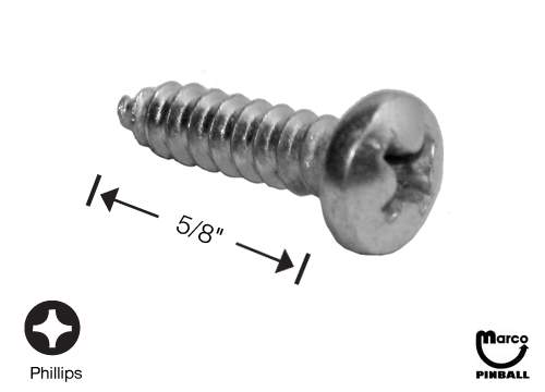 Sheet Metal Screw #8 x 5/8 inch p-ph-a