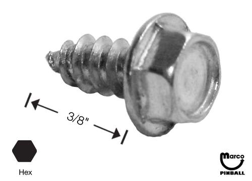 Sheet Metal Screw #8 x 3/8 inch pl-hwh-a 234-5100-00