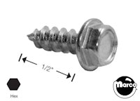 Sheet Metal Screw #8 x 1/2" pl-hwh-a