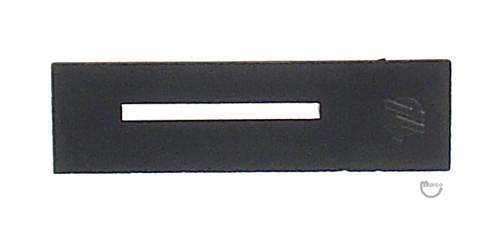 Coin entry 25¢ plate