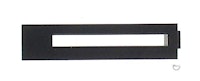Coin entry plate