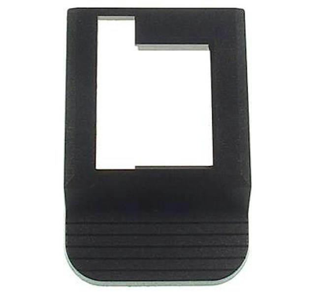 Coin button housing