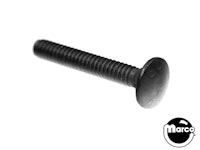 Bolt carriage 10-24 x 7/8 inch black
