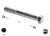 Machine screw 3/8-16 x 3" pl-hwh