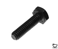 Bolt 1/4-20 x 1 inch hh-s black