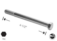 Machine screw 3/8-16 x 4-1/2 inch pl-hwh