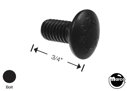 Bolt 3/8-16 x 3/4 inch carriage long neck