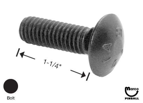 Bolt 3/8-16 x 1-1/4 inch carriage bolt