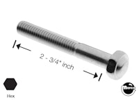 Leg bolt 3/8-16 x 2-3/4 inch acorn head 5/8 inch