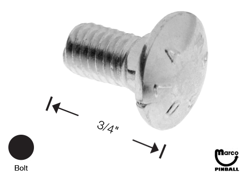 Bolt 3/8-16 x 3/4 inch sh-n