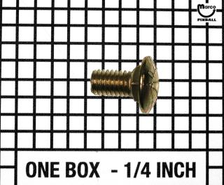 Bolt 3/8-16 x 3/4 inch sh-n brass
