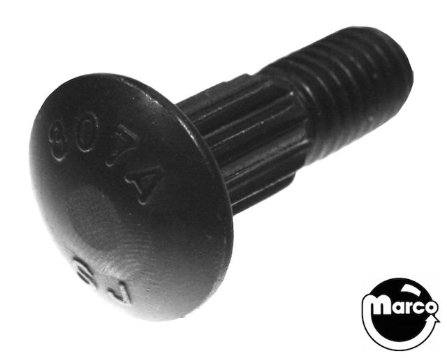 Carriage bolt 3/8-16 x 1-1/2 inch rh long rib neck