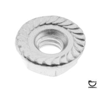 Nut 1/4-20 Flangrip