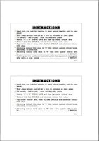 LITTLE CHIEF (Williams) Score Cards (10)