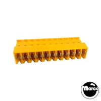 Connector - IDC orange 11R mt/end 18/156