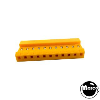 Connector - IDC orange 11R mt/end 18/156