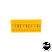 Connector - IDC orange 11R mt/end 18/156