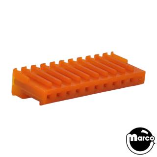 Connector - IDC orange 11R mt/thru 18/156