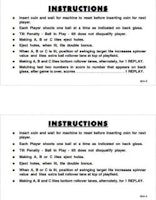 SPACE MISSION (Williams) Score Cards (5)
