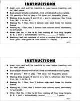 LIBERTY BELL (Williams) Score Cards (8)