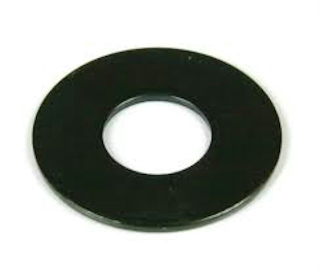 Washer .172" x .375" x .036" black