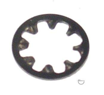 Lock Washer #10 internal tooth-black