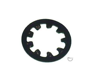 Lock Washer 1/4-20 internal tooth black