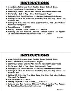 WORLD CUP (Williams) Score cards